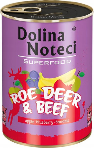 Dolina Noteci Superfood Sarna i wołowina 400g
