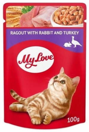 My Love 100g Królik I Indyk