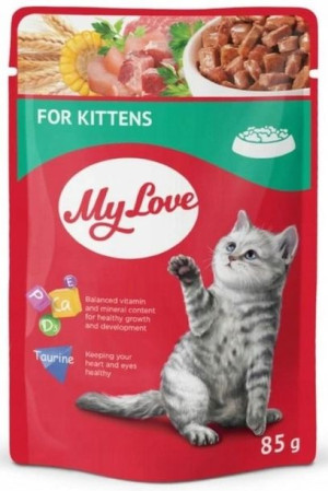 My Love Cat 85g saszetka Kitten w sosie
