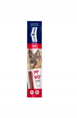 Club4 Paws stick dla psa wołowina 12g