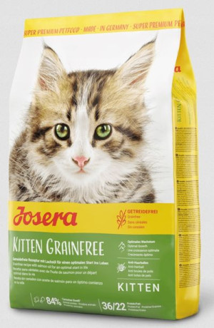 JOSERA Kitten Grain free 10kg +Kot Bury 2,5kg
