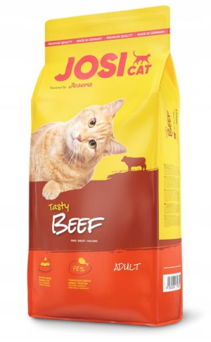 JOSERA JosiCat Tasty Beef 10kg +Kot Bury 2,5kg