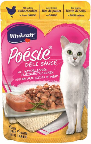 Vitakraft Poesie Deli Sauce kurczak 85g saszetka