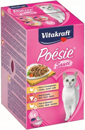 Vitakraft Poesie Multipack 6x85g sos szalki