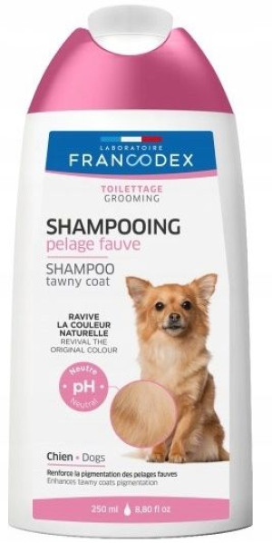 Francodex Szampon do brązowej rudej sierści 250ml