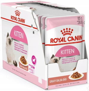 Royal Canin Kitten w sosie 12 saszetek po 85g