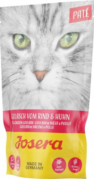 JOSERA PATE GULASZ Z Kurczakiem i Wołowiną 85G