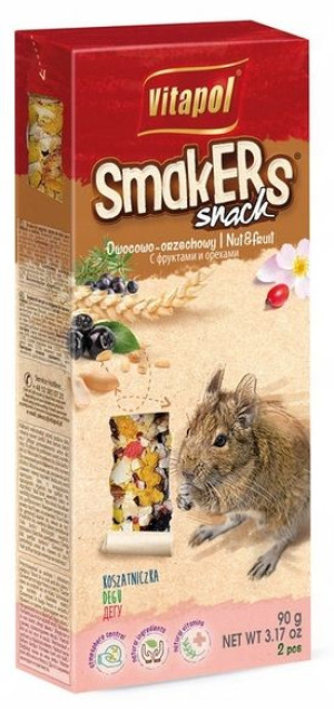 VITAPOL Kolby dla koszatniczki owoc/orzech 2szt