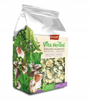 VITAPOL Zielone warzywa dla gryzoni 150g
