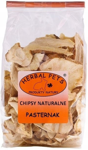 Herbal Pets Chipsy Naturalne pasterniak 125g