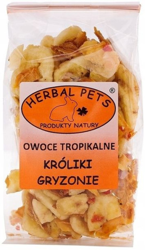 Herbal Pets Owoce Tropicalne Królik Gryzoń 75g