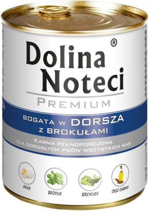 Dolina Noteci Bogata w dorsza z brokułami 800g