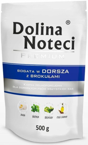 Dolina Noteci Bogata w dorsza z brokułami 500g
