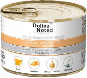 Dolina Noteci Dla małych ras Bażant, Dynia 185g