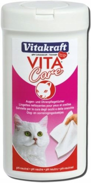 Vitakraft Chusteczki nawilżajace 30szt dla kota