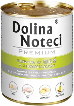 Dolina Noteci Gęś z ziemniakami 800g