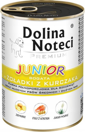 Dolina Noteci Junior Żołądki z kurczaka 400g