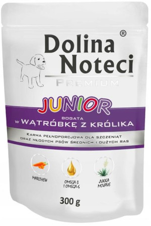 Dolina Noteci Junior Wątróbka z królika 300g