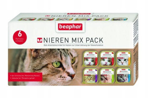 Beaphar Nieren Mix Pack dla kotów 6x100g 10884