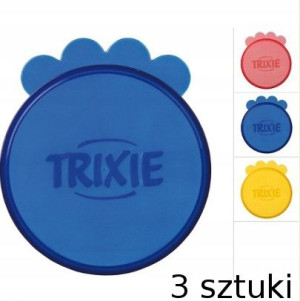 Trixie 24551 Pokrywki do puszek 7,5cm (op.3szt)
