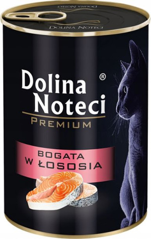 Dolina Noteci Bogata w łososia dla kota 400g