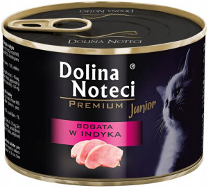 Dolina Noteci Bogata w indyka Junior CAT 185g