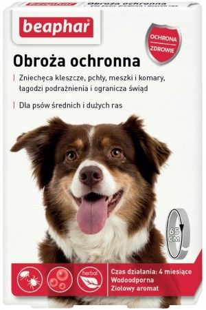 Beaphar Obroza BEA dla średnich i dużych psów