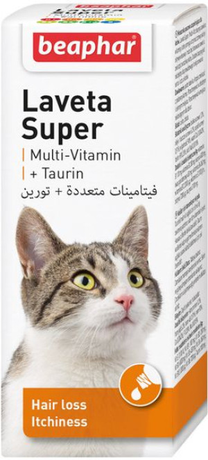 Beaphar Laveta Super Wit. na sierść dla kota 50ml