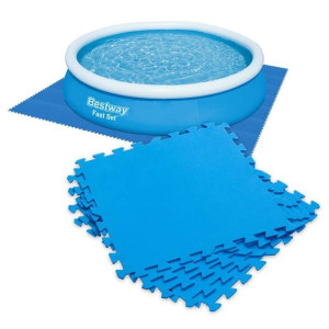 Bestway Piankowa Mata Puzzle pod Basen 50x50 9 szt. 58220