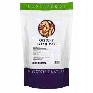 Orzechy brazylijskie całe naturalne 1000 g