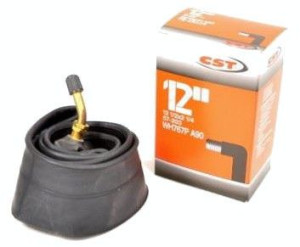 Dętka rowerowa CST 12” 12 1/2  x 2 1/4 (57-203) zawór kątowy samochodowy