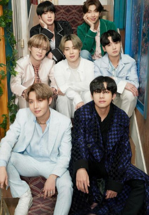 BTS bts plakat obraz duży 90x60 61x91,5