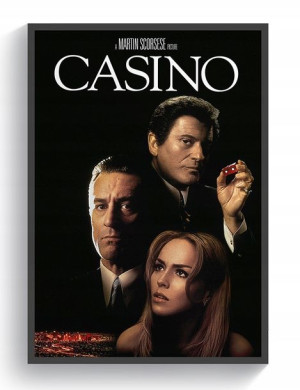 Kasyno Casino De Niro film plakat 90x60 Premium