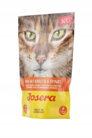 JOSERA Zupa Kurczak z marchewką i szpinak 70g