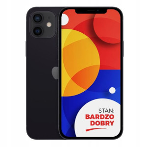 IPHONE 12 MINI 128GB BLACK | GRATIS | Bardzo Dobry