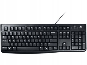 Klawiatura Logitech K120 Przewodowa Black Usb