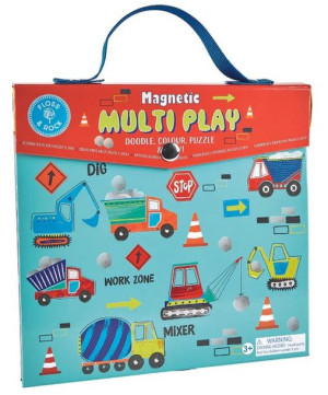 Na budowie wielofunkcyjna plansza magnetyczna 4 w 1, układanka