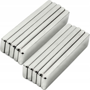 Mocny Magnes Neodymowy Płytkowy Magnesy 10 Sztuk