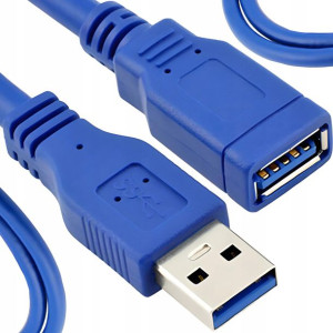 Kabel Przedłużka Ekranowany Wtyk Usb 3.0 1,5 M
