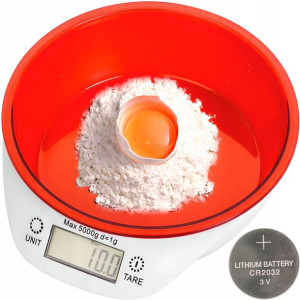 Elektroniczna Waga Kuchenna Z Misą Precyzyjna 5kg