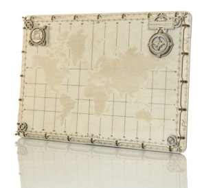 Drewniane puzzle 3D Wooden.City - Ekspedycyjna Mapa Świata - kropki