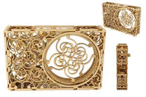 Drewniane puzzle mechaniczne 3D Wooden.City - Obraz Mechaniczny