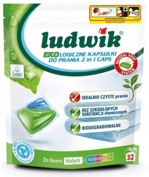 Ekologiczne Kapsułki Do Prania LUDWIK Eko 32 szt