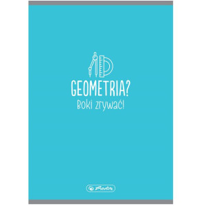 Zeszyt gładki A5 32 kartki - Geometria