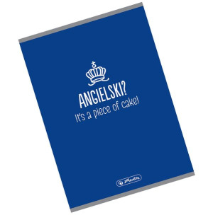 Zeszyt w kratkę A5 60 kartek - Angielski
