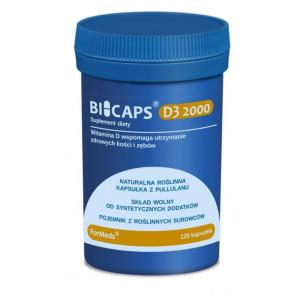Suplement diety ForMeds Bicaps Witamina D3 2000 kapsułki 120 szt.