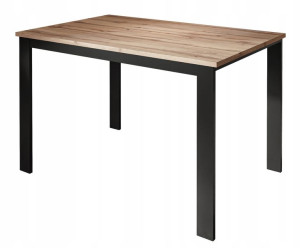 Stół nierozkładany ART LOFT 125 cm dąb wotan