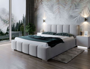 Łóżko tapicerowane SELENA 140x200 cm Malmo 83