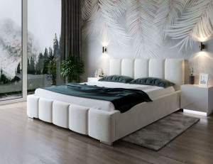 Łóżko tapicerowane SELENA 160x200 cm Jasmine 21