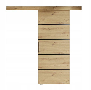 Drzwi przesuwne naścienne PORTE III artisan 86 cm